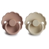 FIRGG Daisy Kauczuk 2-Pack Blush/Cream - Rozmiar 1