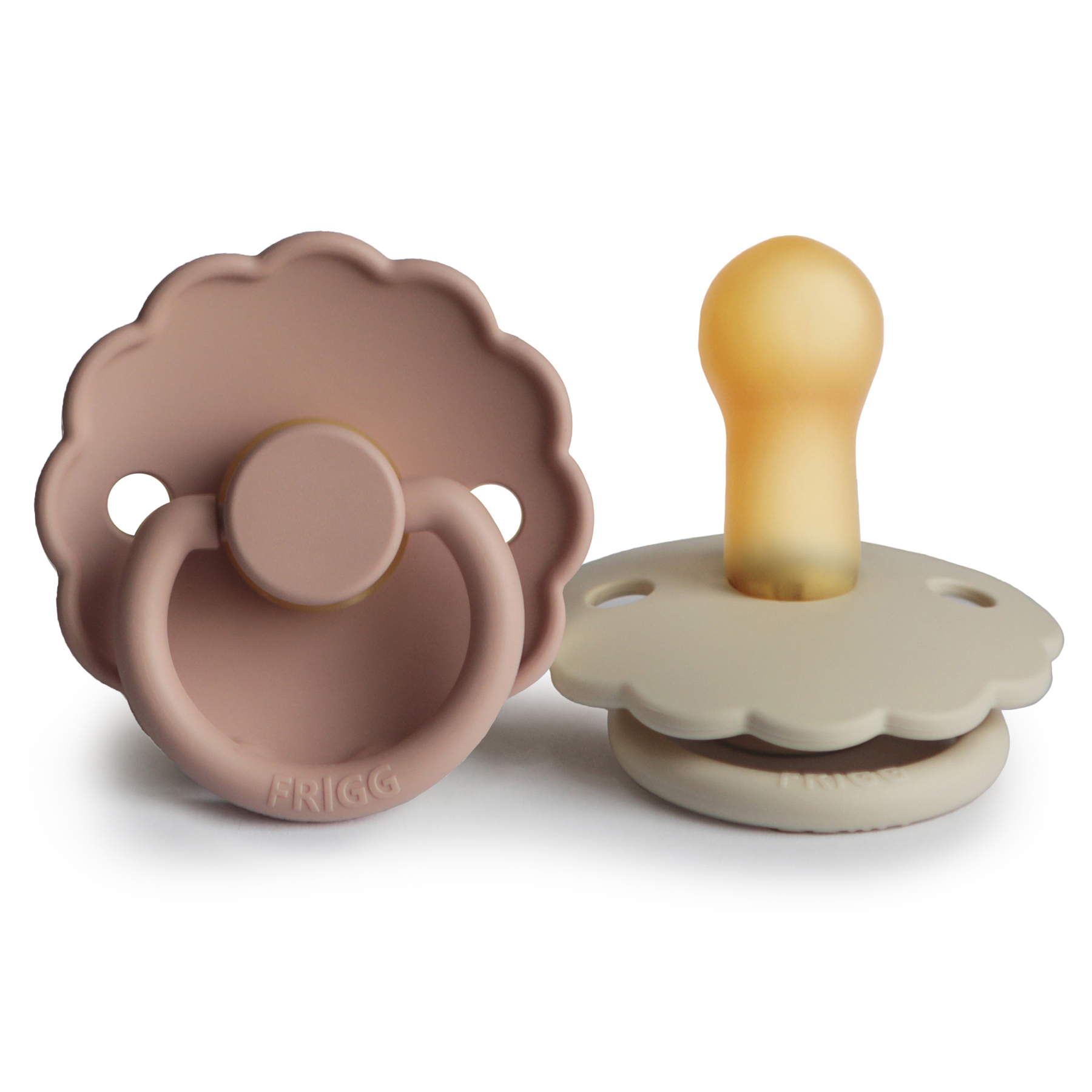 FRIGG Daisy Kauczuk 2-Pack Blush/Cream - Rozmiar 2