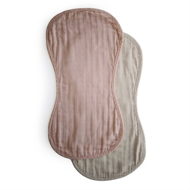 Mushie Odbijaczek Ochraniacz od Ulewania Blush / Fog