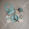 Mushie Kwiatek Press Toy Dried Thyme/Natural/Shifting Sand