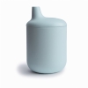 Mushie Silikonowy Kubek Niekapek Powder Blue