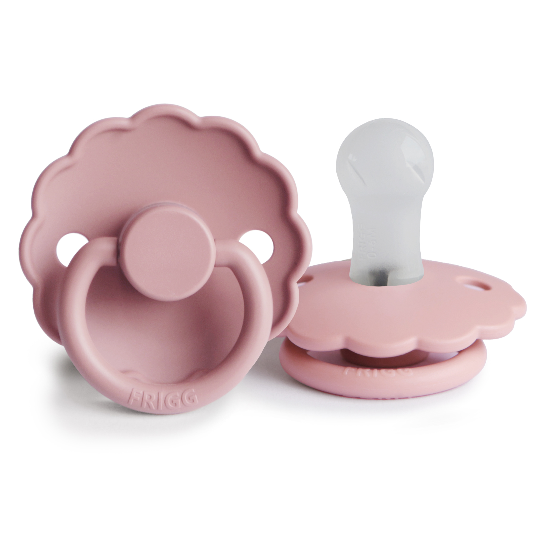 Smoczek FRIGG Daisy Silikon Baby Pink - Rozmiar 1