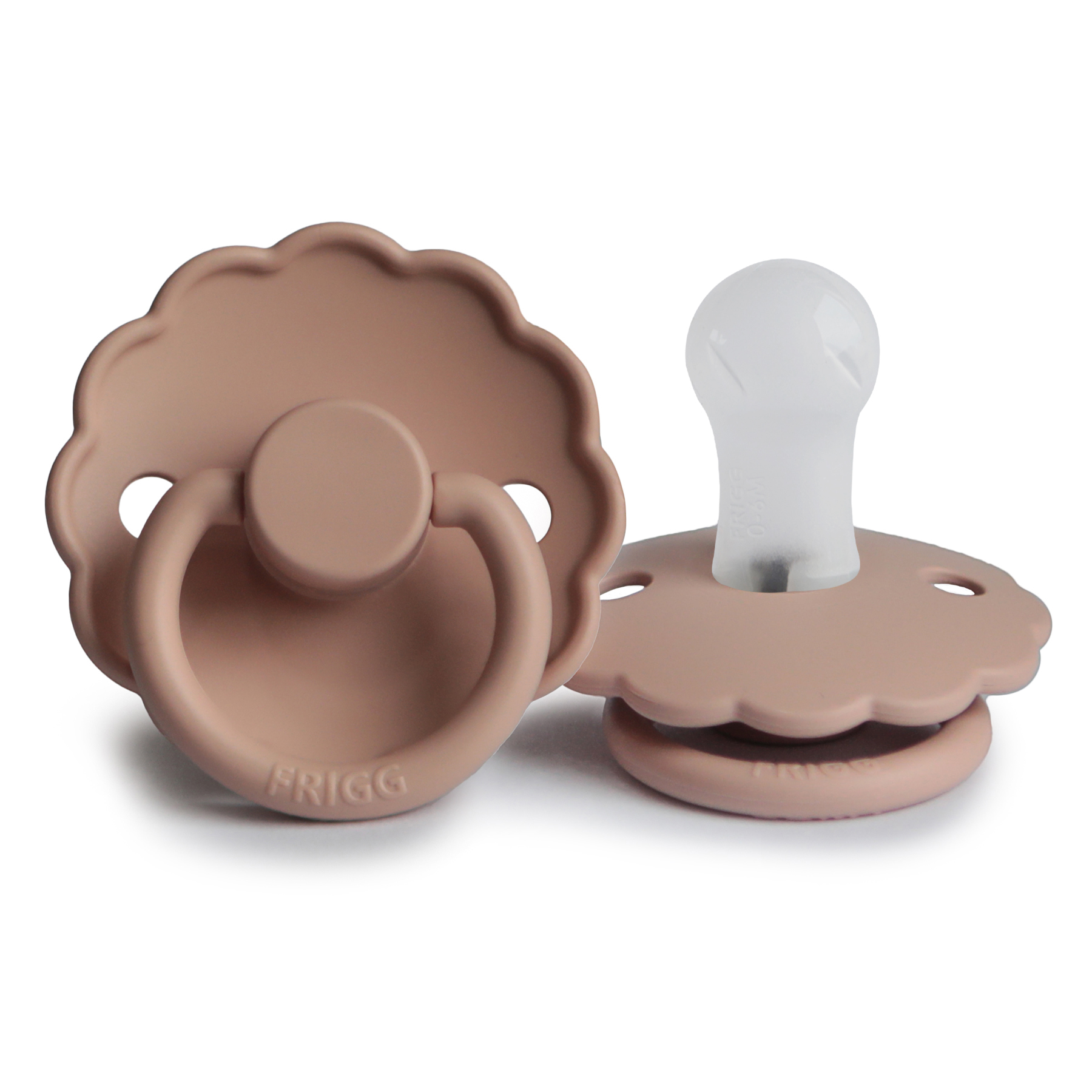 Smoczek FRIGG Daisy Silikon Blush - Rozmiar 1