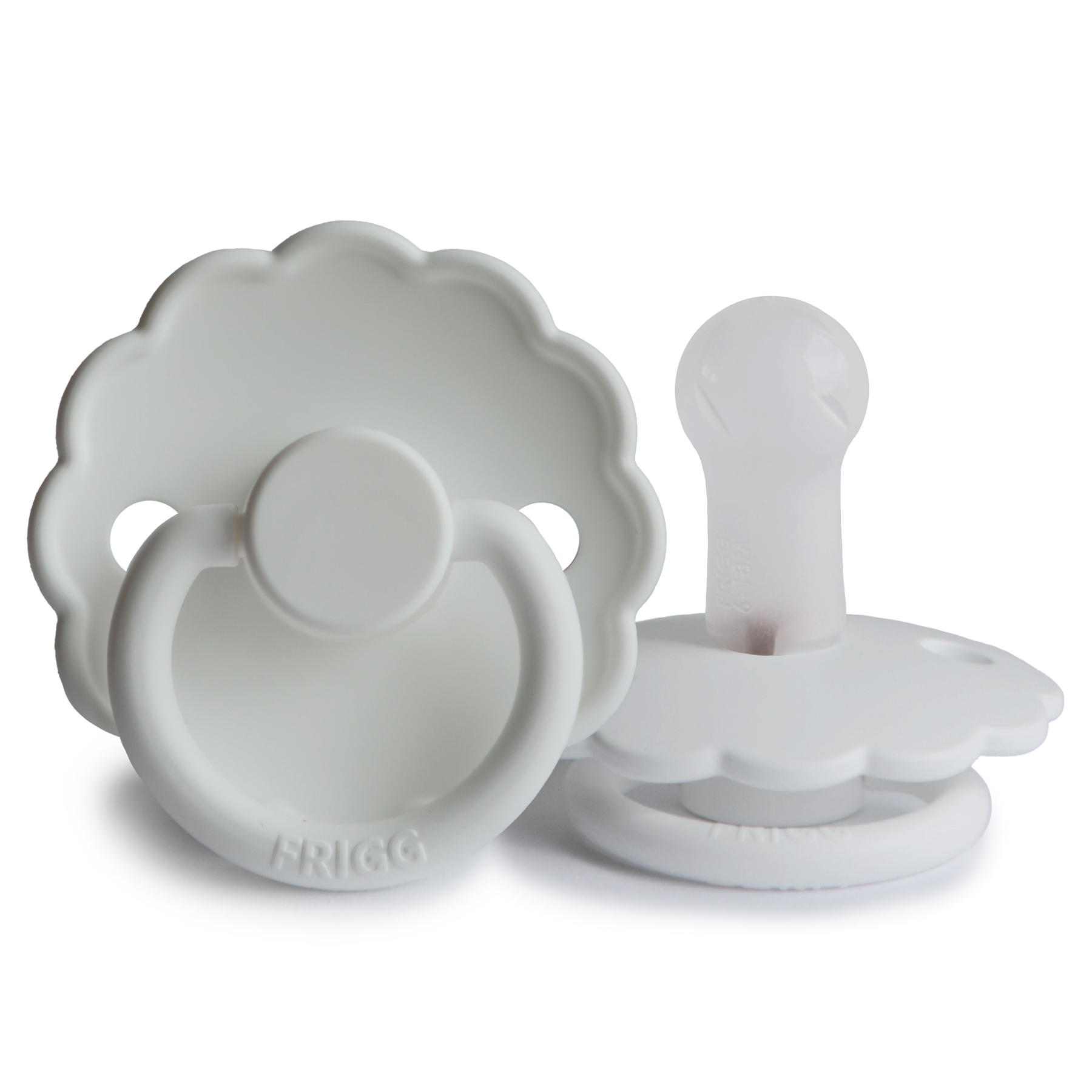 Smoczek FRIGG Daisy Silikon Bright White - Rozmiar 2