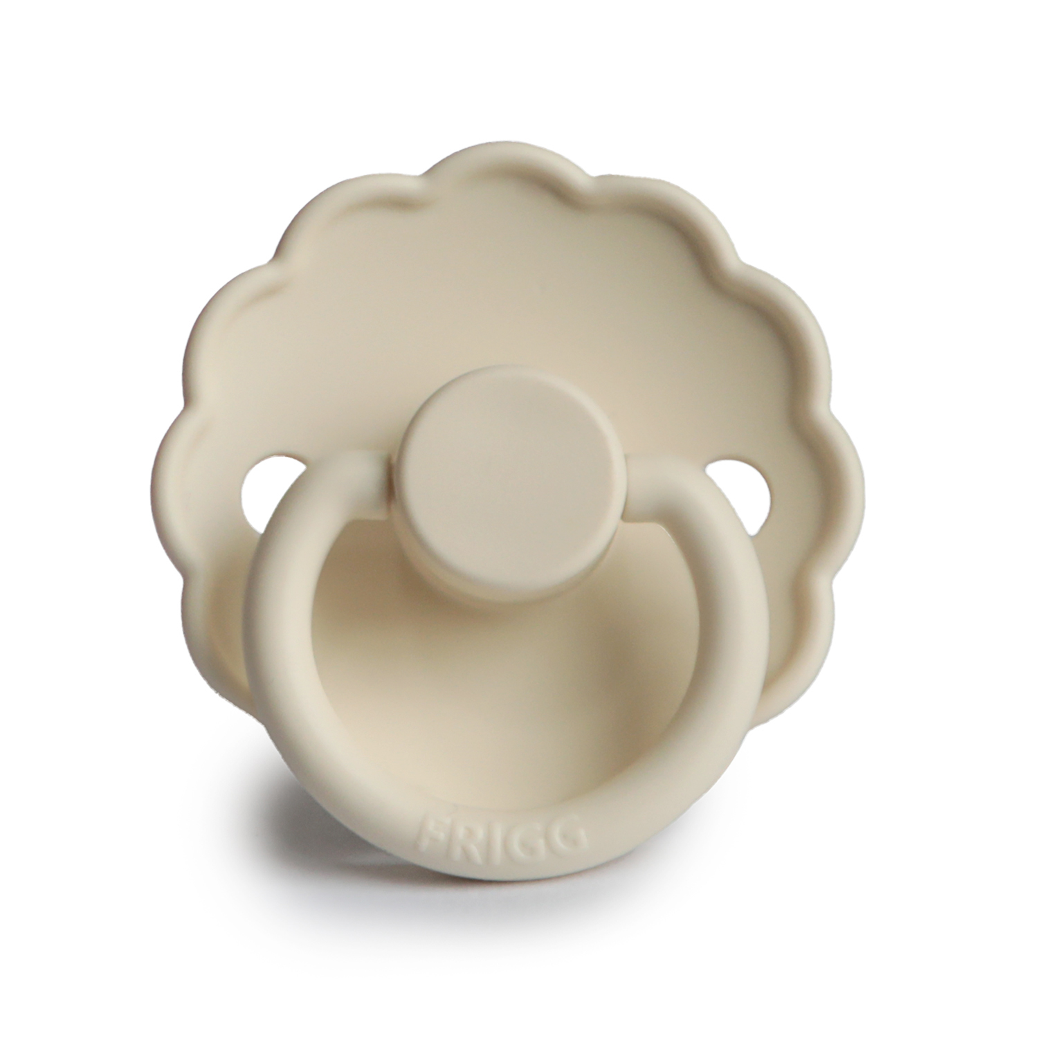 Smoczek FRIGG Daisy Silikon Cream - Rozmiar 2