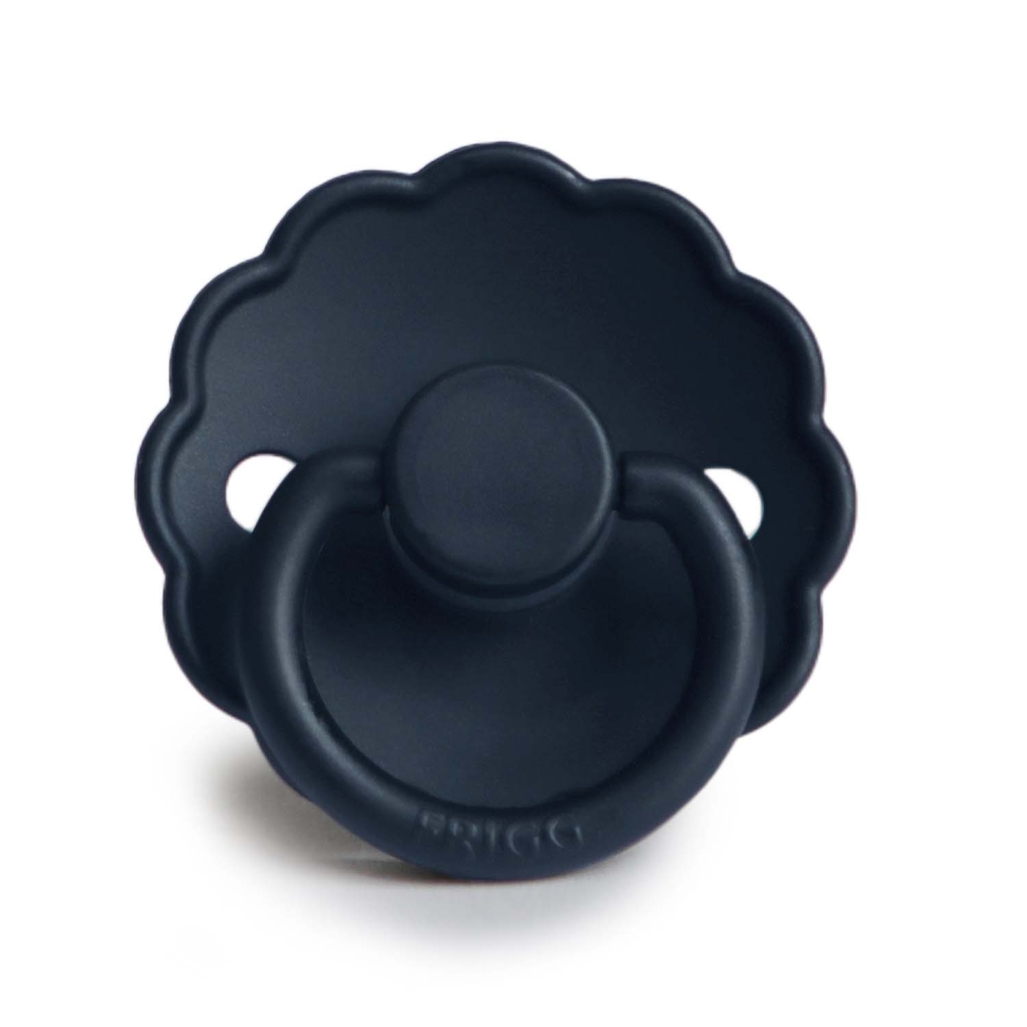Smoczek FRIGG Daisy Silikon Dark Navy - Rozmiar 1