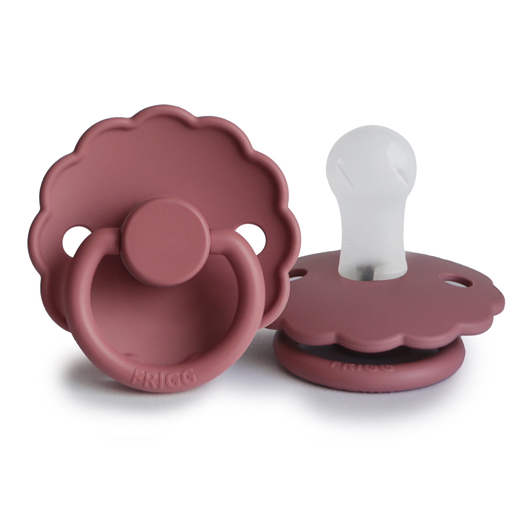 Smoczek FRIGG Daisy Silikon Cedar - Rozmiar 1