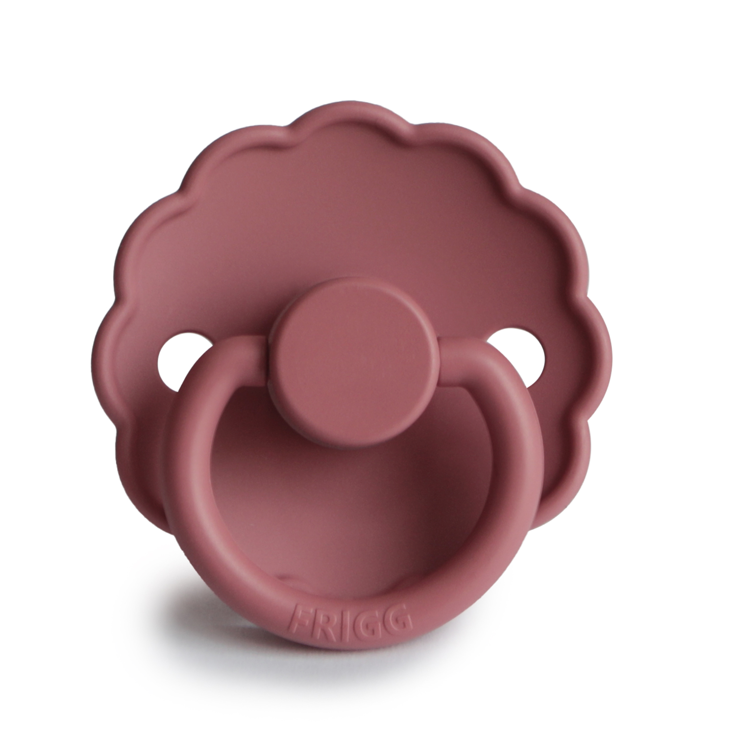 Smoczek FRIGG Daisy Silikon Cedar/Dusty Rose - Rozmiar 2