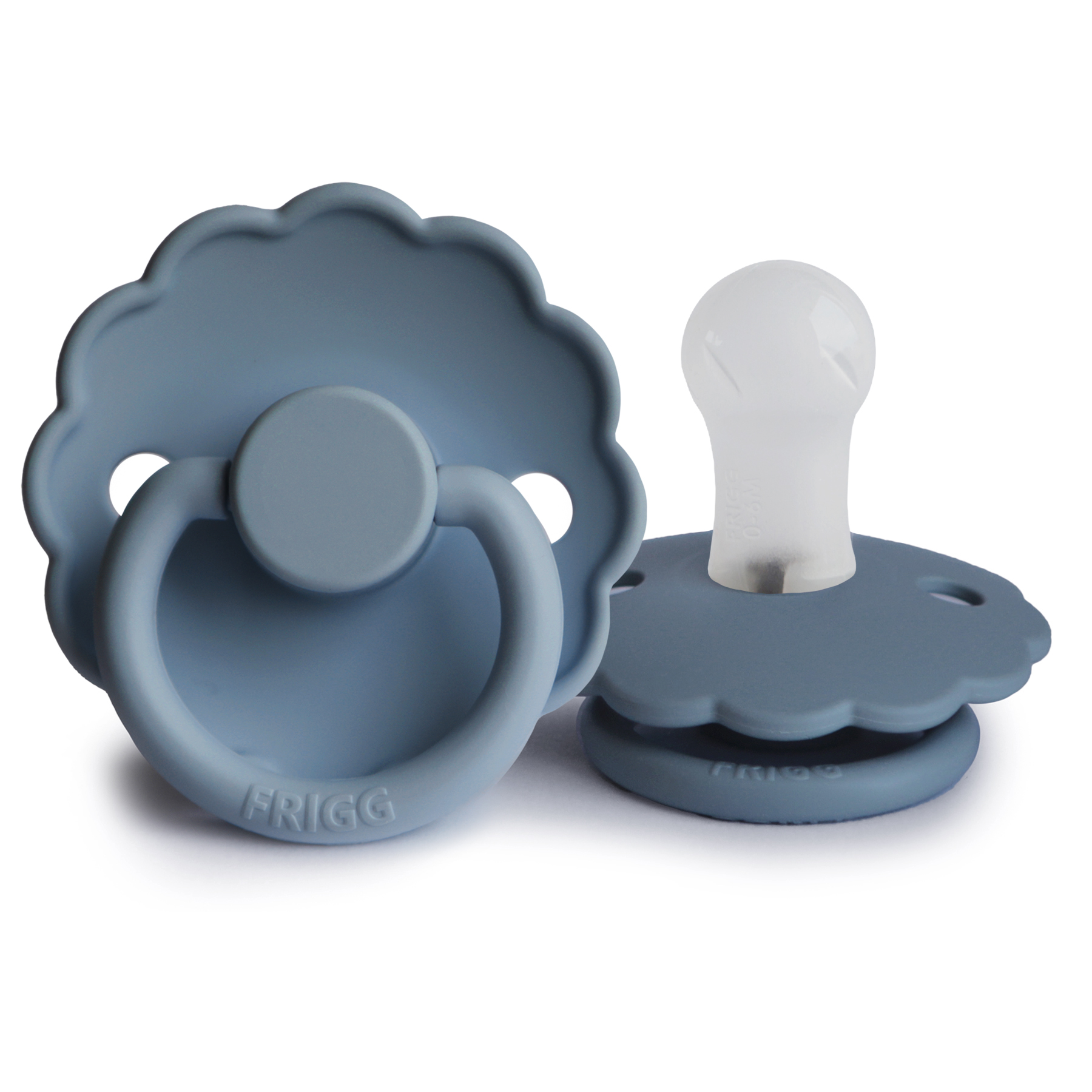 Smoczek FRIGG Daisy Silikon Glacier Blue - Rozmiar 1