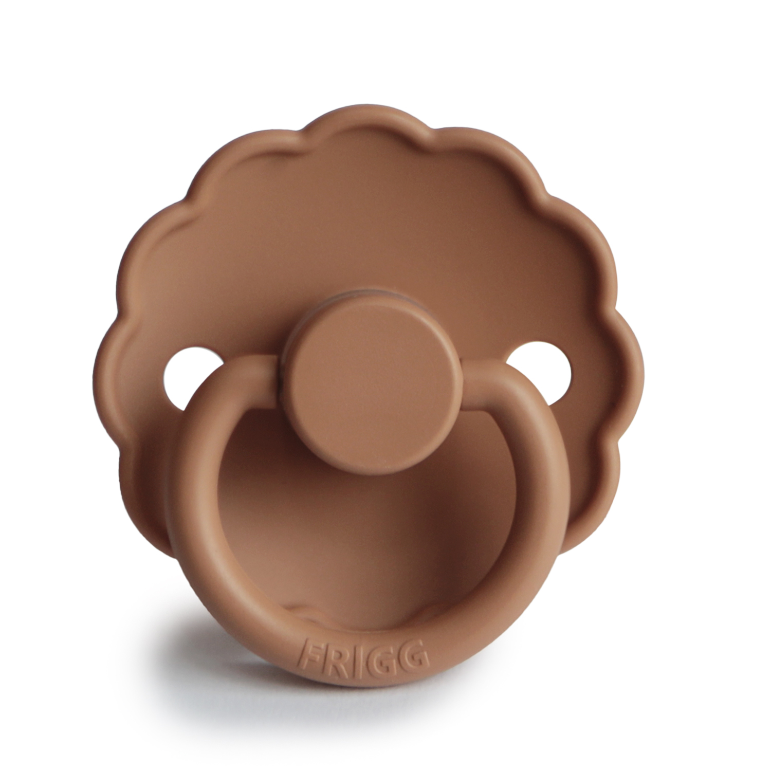 Smoczek FRIGG Daisy Silikon Peach Bronze - Rozmiar 1