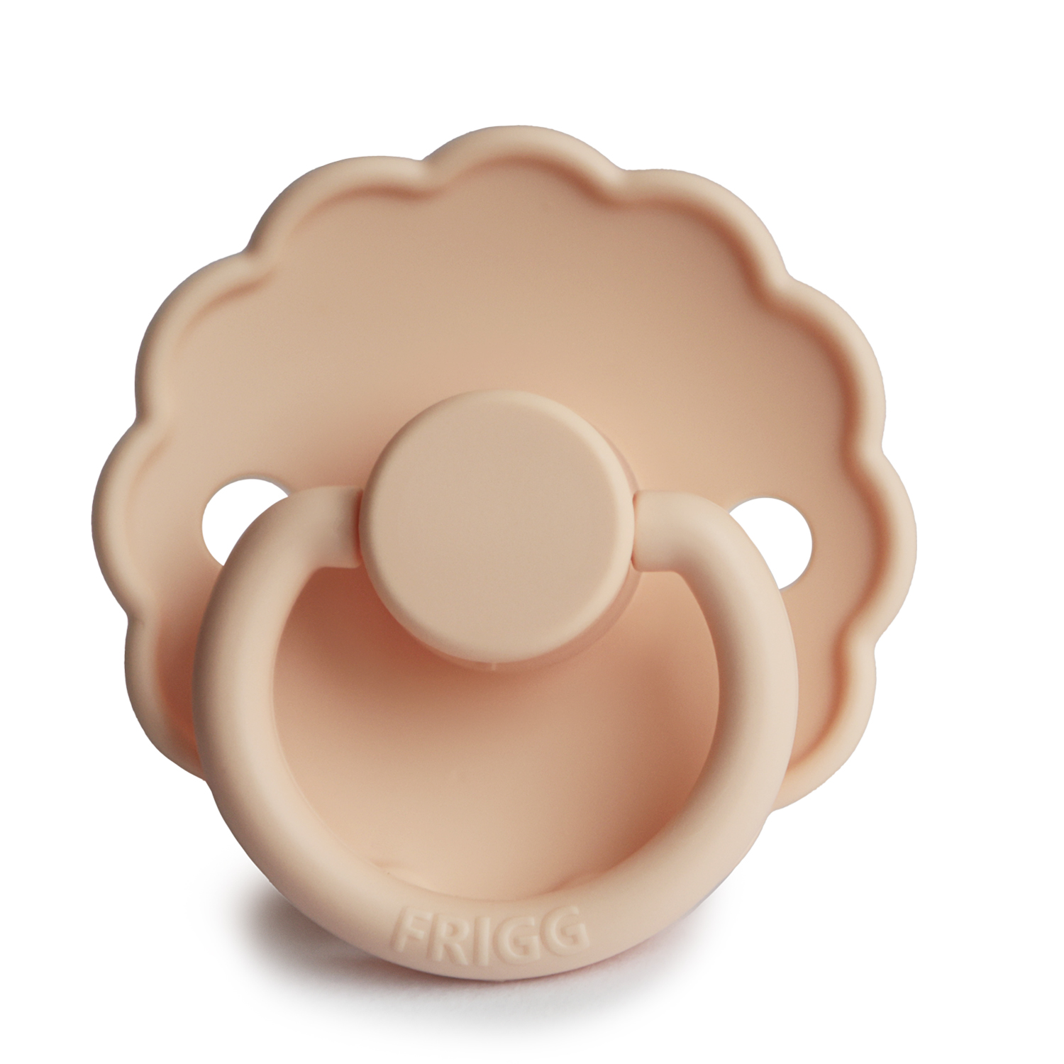 Smoczek FRIGG Daisy Silikon Pink Cream - Rozmiar 2