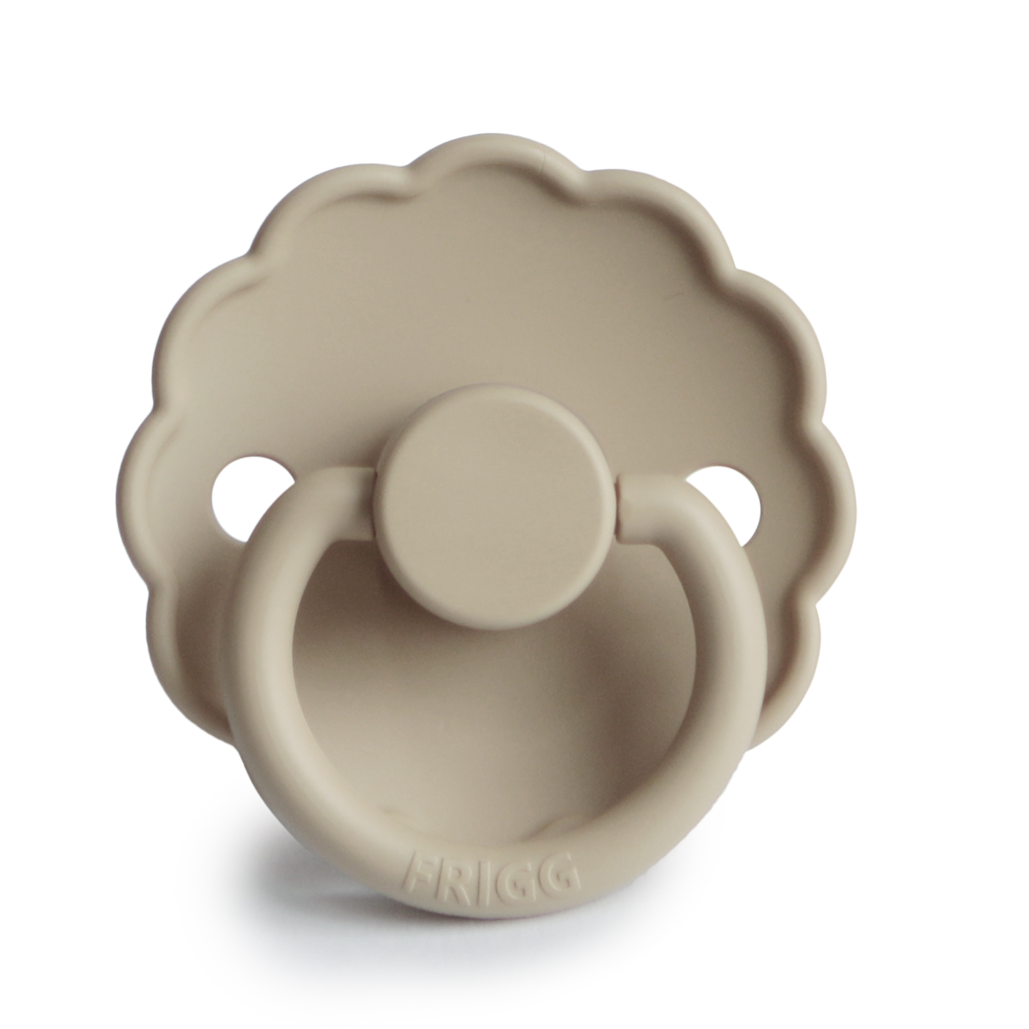 Smoczek FRIGG Daisy Silikon Sandstone - Rozmiar 1