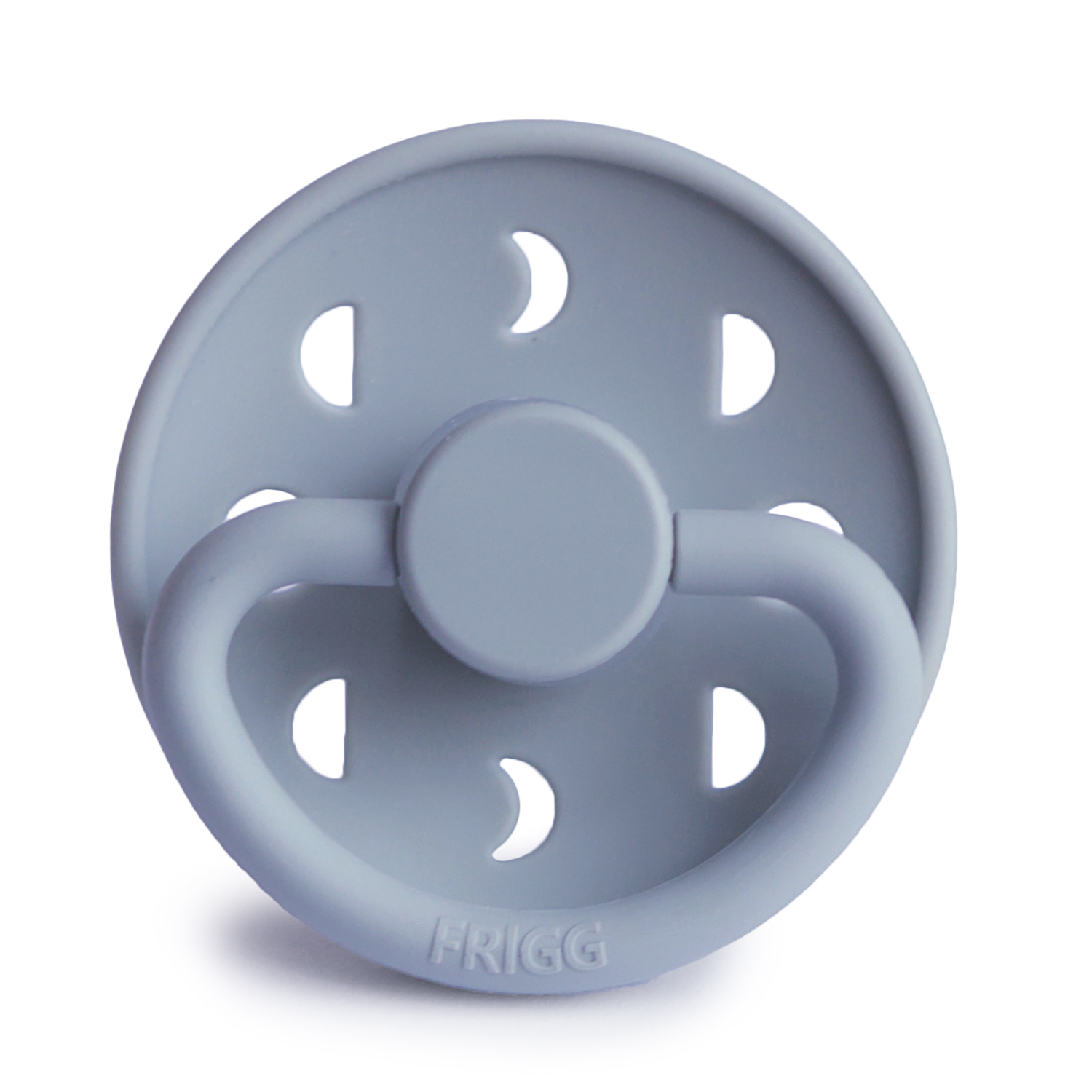Smoczek FRIGG Moon Silikon Powder Blue - Rozmiar 2