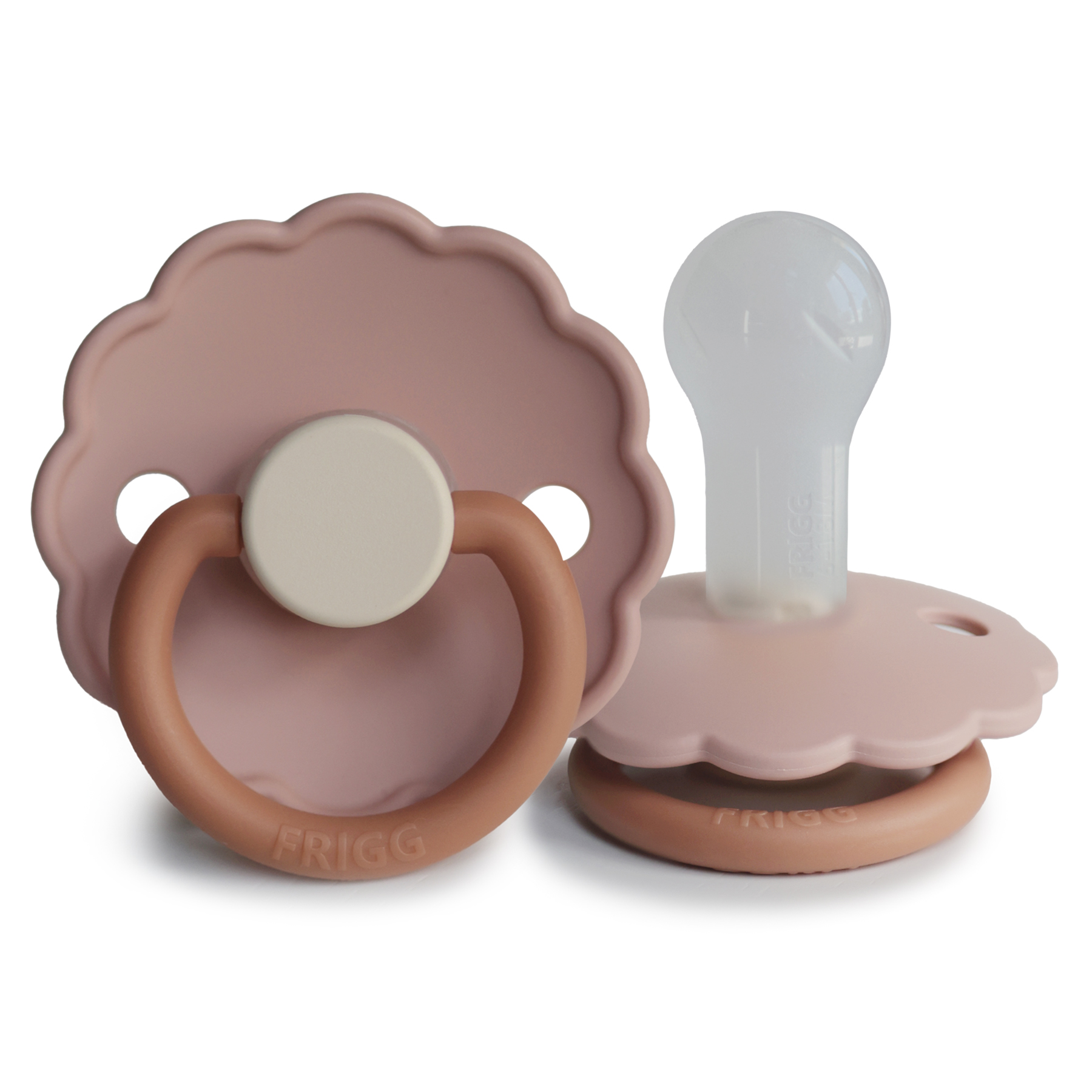 Smoczek FRIGG Daisy Silikon Biscuit - Rozmiar 2