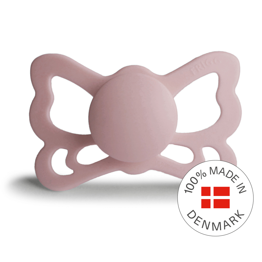 Smoczek FRIGG Butterfly Silikon Blush Rozmiar 2