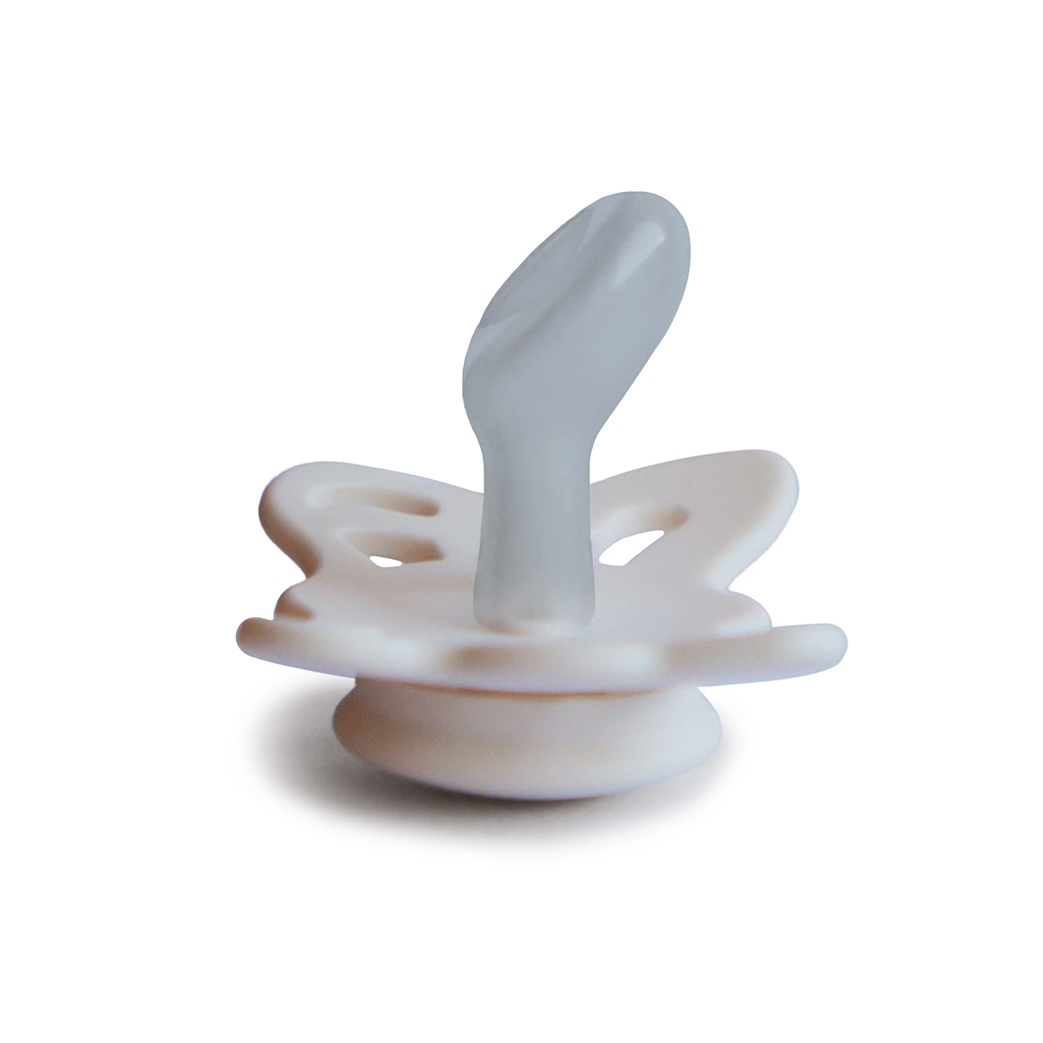 Smoczek FRIGG Butterfly Silikon Cream Rozmiar 1
