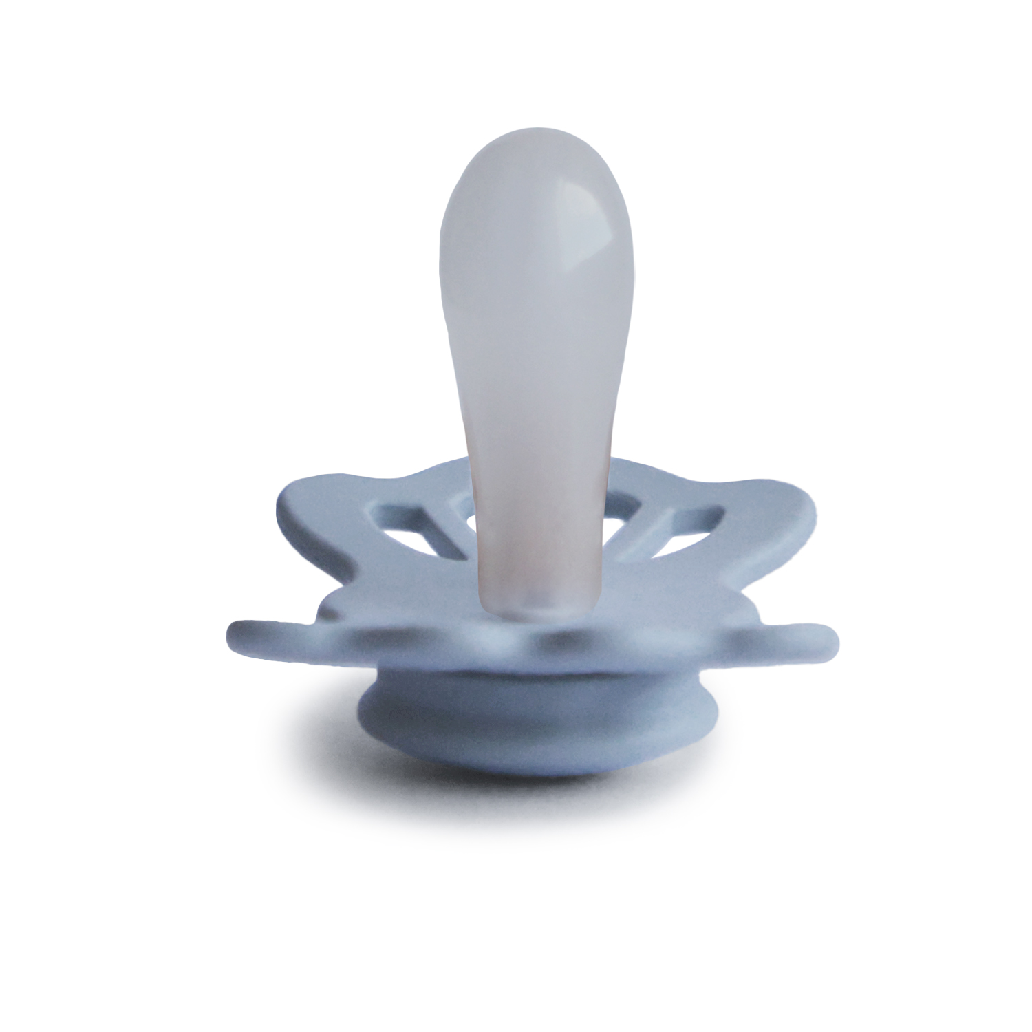Smoczek FRIGG Lucky Silikon Powder Blue Rozmiar 1