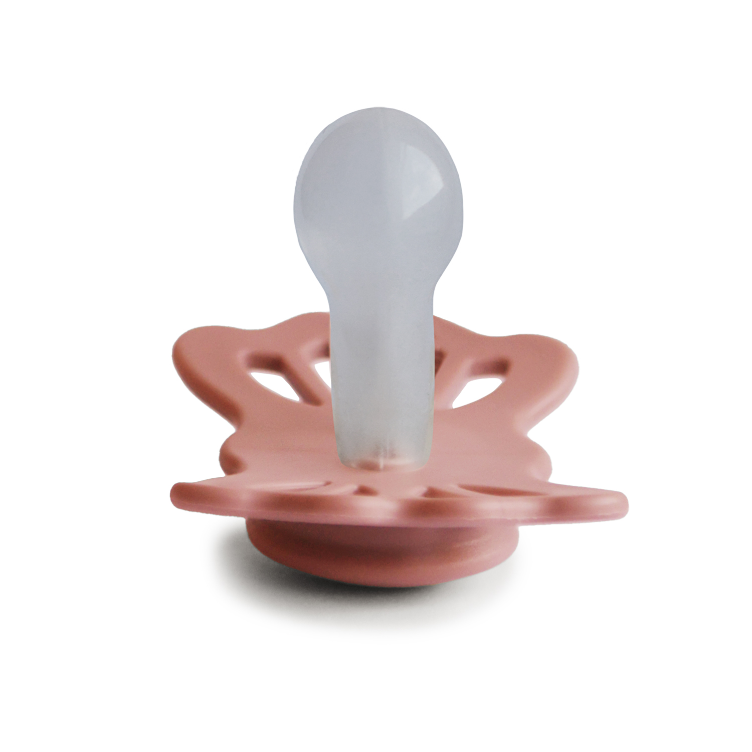 Smoczek FRIGG Lucky Silikon Pretty in Peach Rozmiar 2
