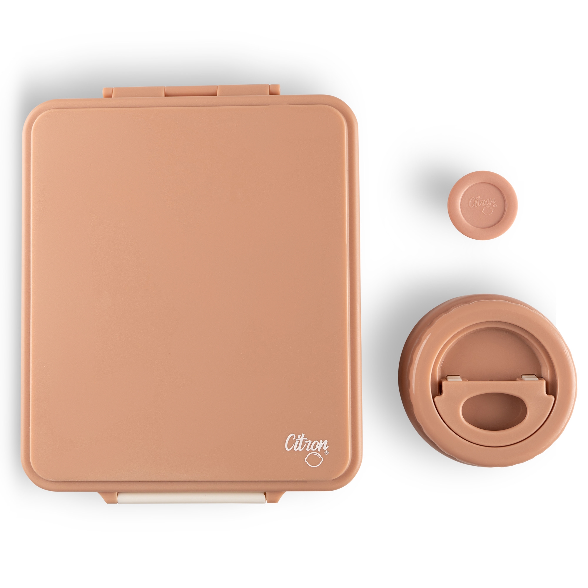 Citron Grand Lunch Box z Termosem - Blush Pink