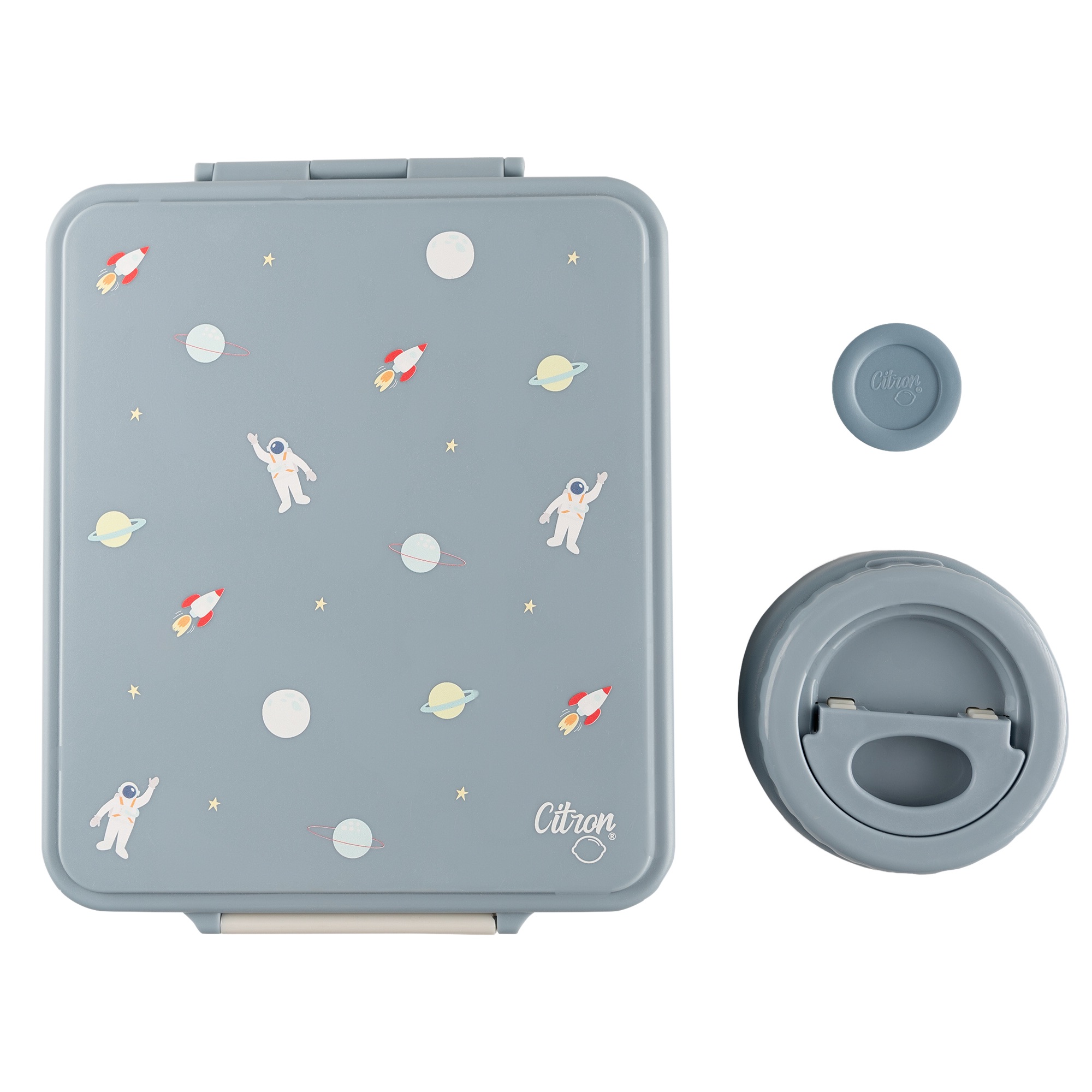 Citron Grand Lunch Box z Termosem - Spaceship