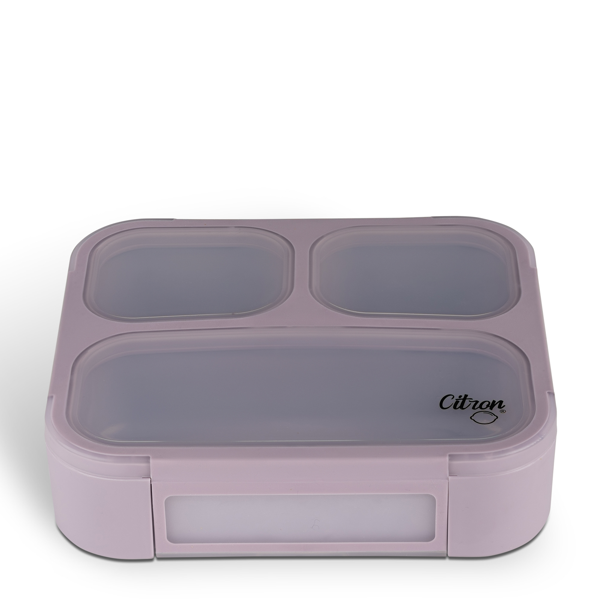 Citron Lunchbox ze Sztućcami - Purple