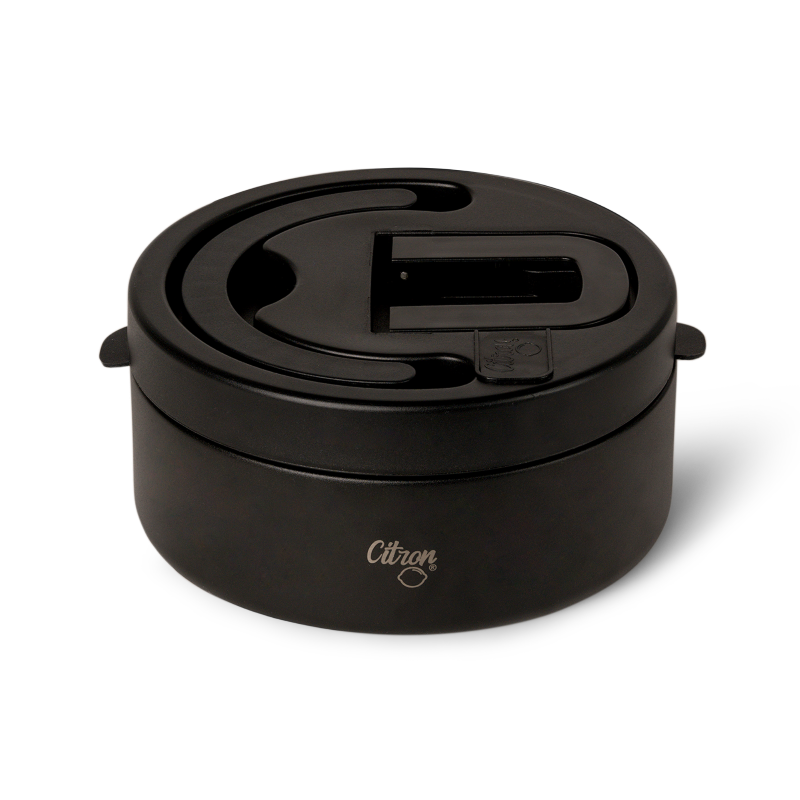 Citron Termos Obiadowy z Podziałką 400ml - Black