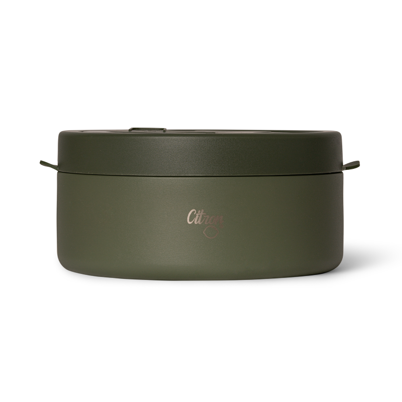 Citron Termos Obiadowy z Podziałką 400ml - Green