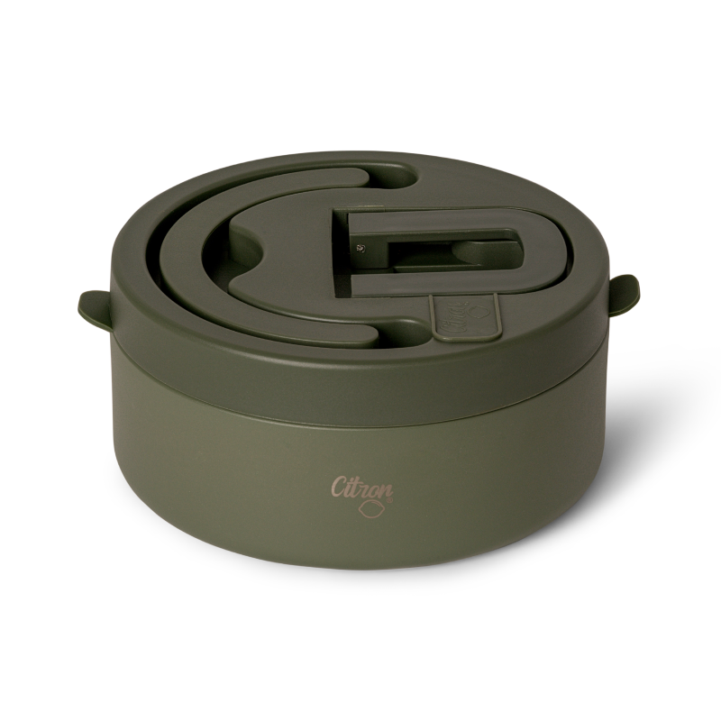 Citron Termos Obiadowy z Podziałką 400ml - Green
