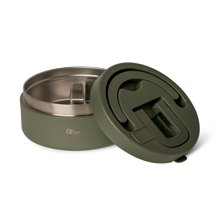 Citron Termos Obiadowy z Podziałką 400ml - Green