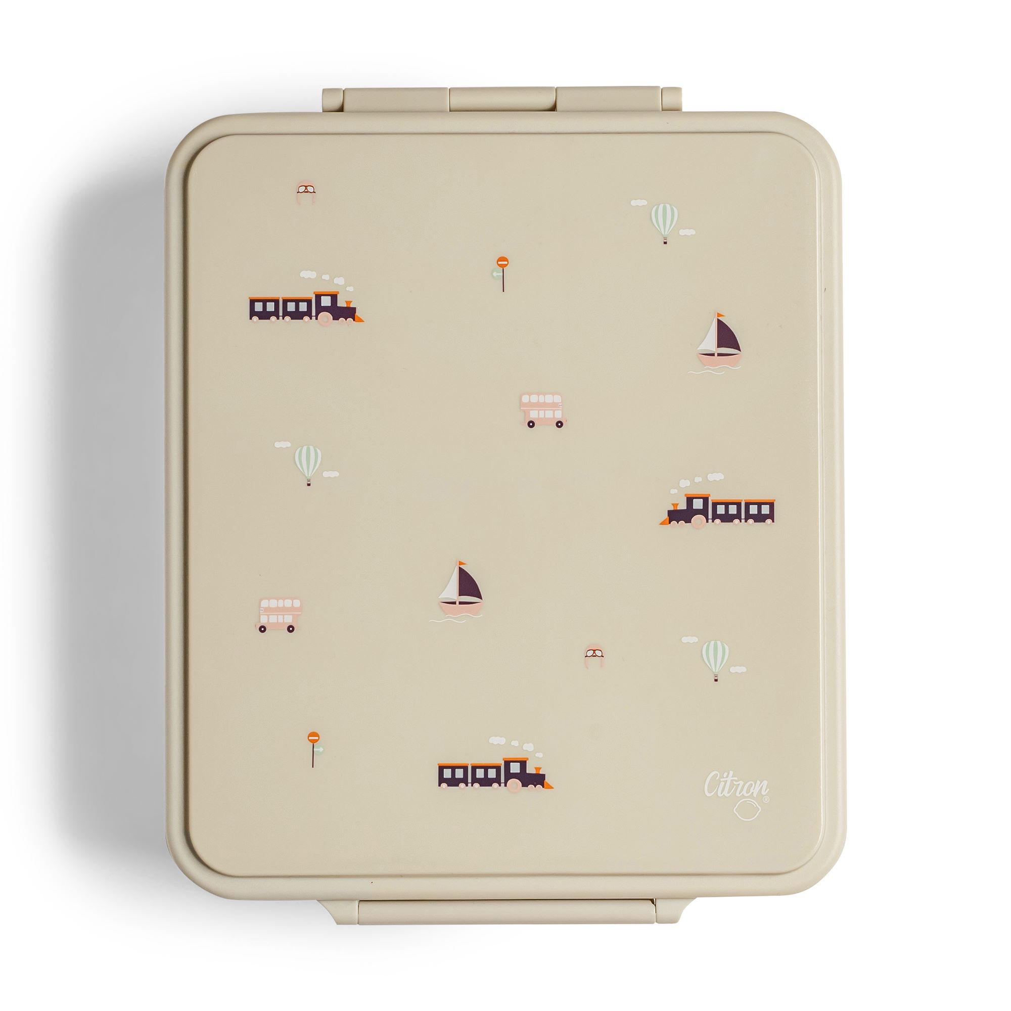 Citron Grand Lunch Box z Termosem - Vehicles