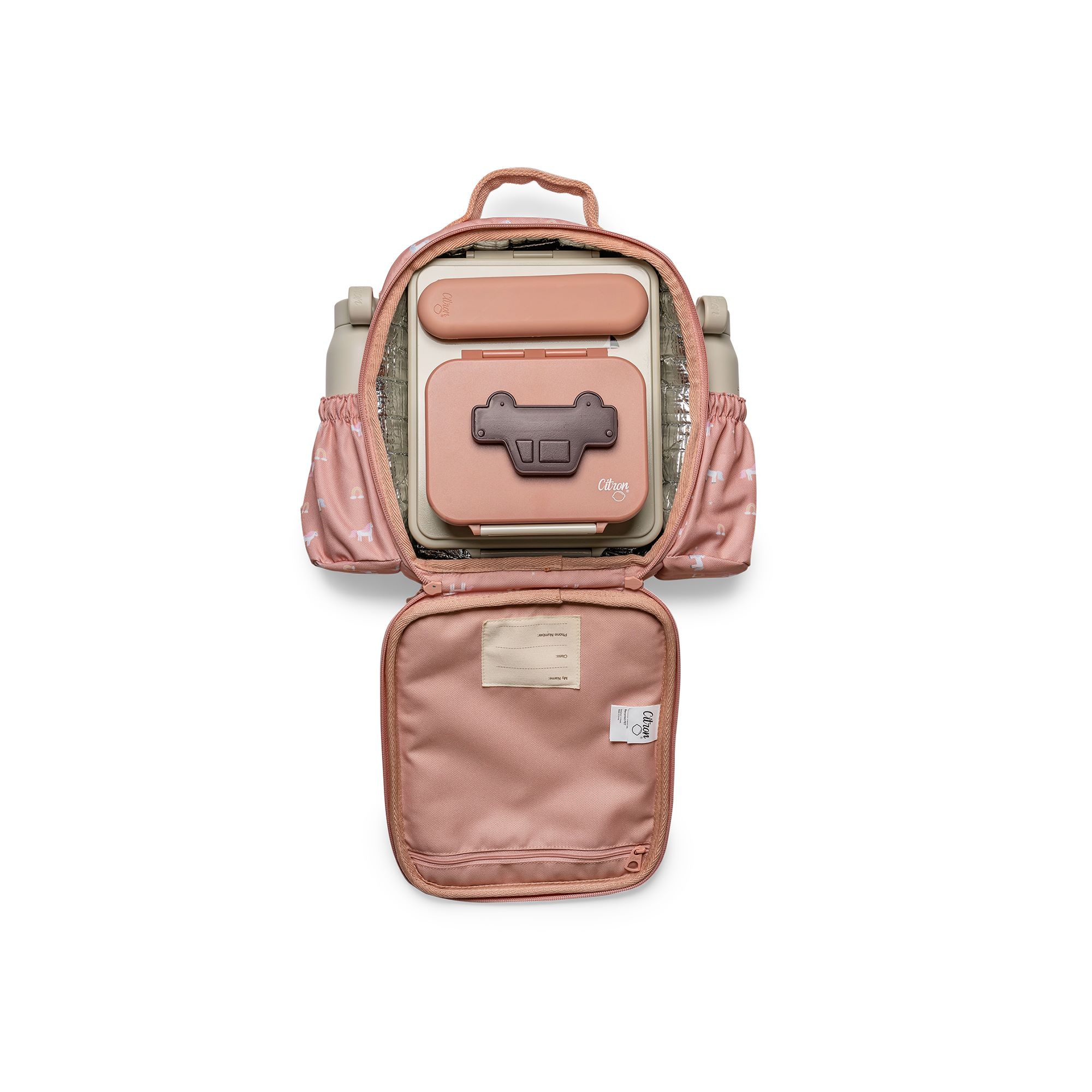 Citron Termiczny Plecak / Śniadaniówka - Unicorn Blush Pink