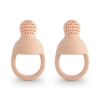 Mushie Gryzak na Przekąski 2-pack Blush