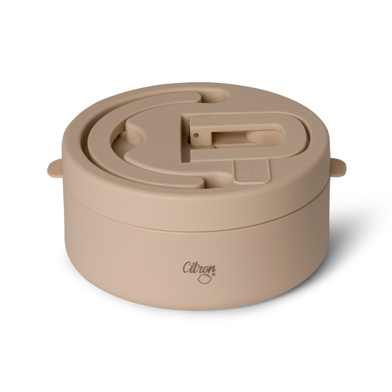 Citron Termos Obiadowy z Podziałką 400ml - Beige