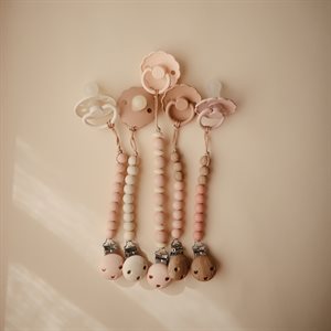Mushie Silikonowa Zawieszka Luna Blush