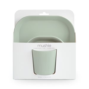 Mushie Zestaw Obiadowy z PP – Square Sage