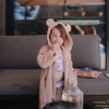 Mushie Szlafrok Bear - Fog 4-6lat