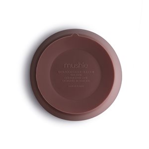 Mushie Miseczka Silikonowa z Przyssawką Cloudy Mauve