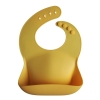 Mushie Śliniak Silikonowy Yellow