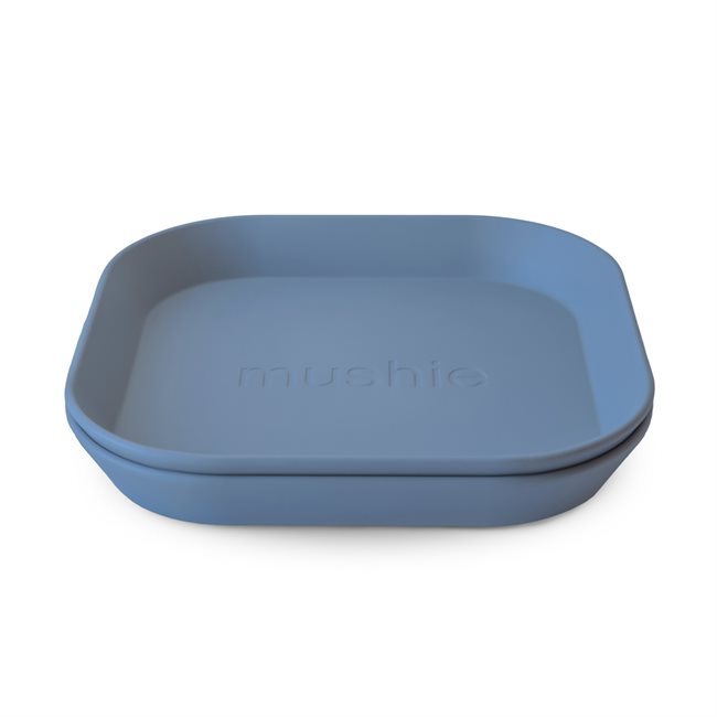 Mushie Talerzyki Square Twilight Blue