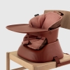 Hannie Przenośne krzesełko do karmienia - Mahogany Red