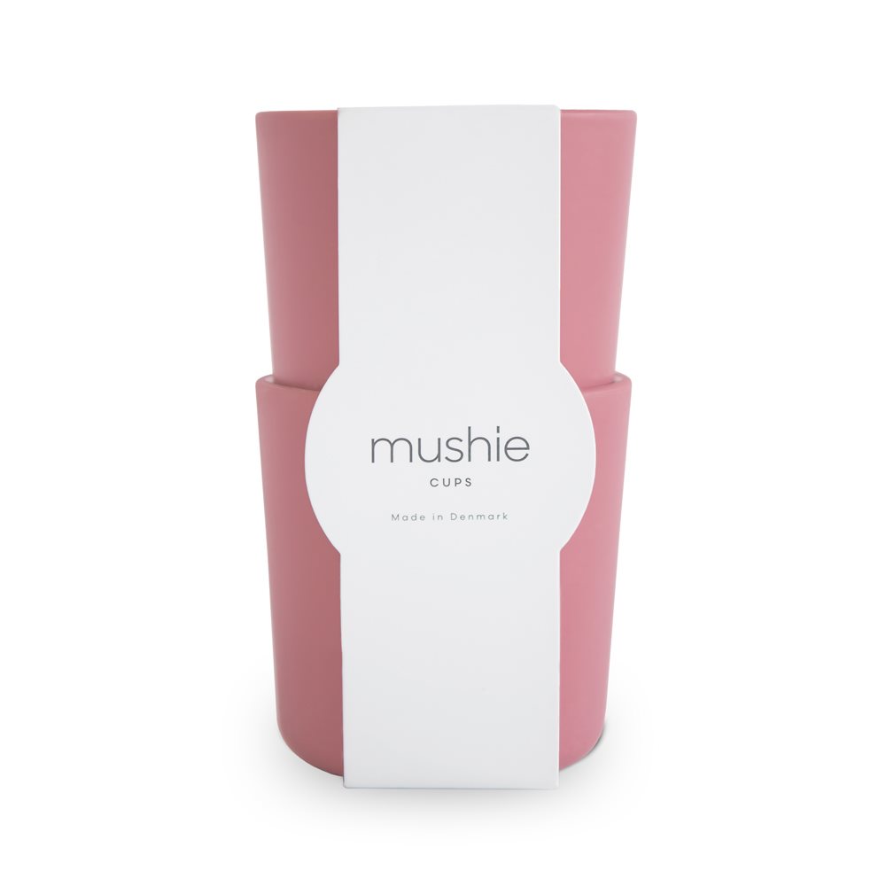 Mushie Kubeczki do Nauki Samodzielnego Picia - Dusty Rose