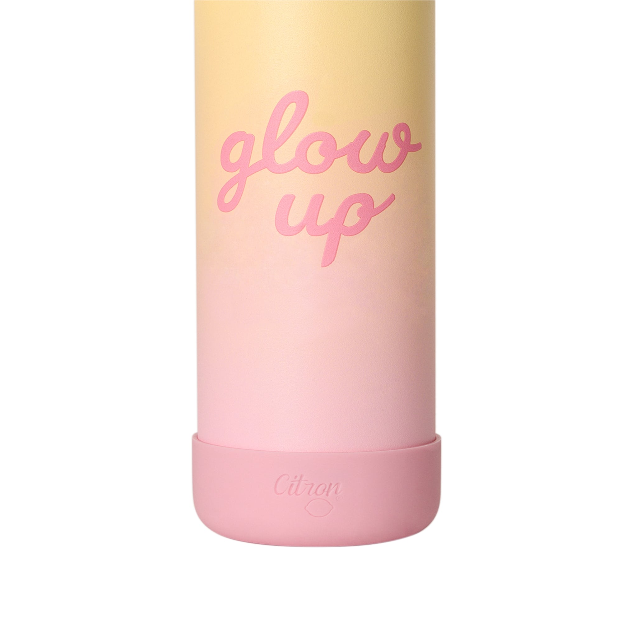 Citron Butelka Termiczna ze Stali Nierdzewnej 350ml - Glow Up Pink Yellow