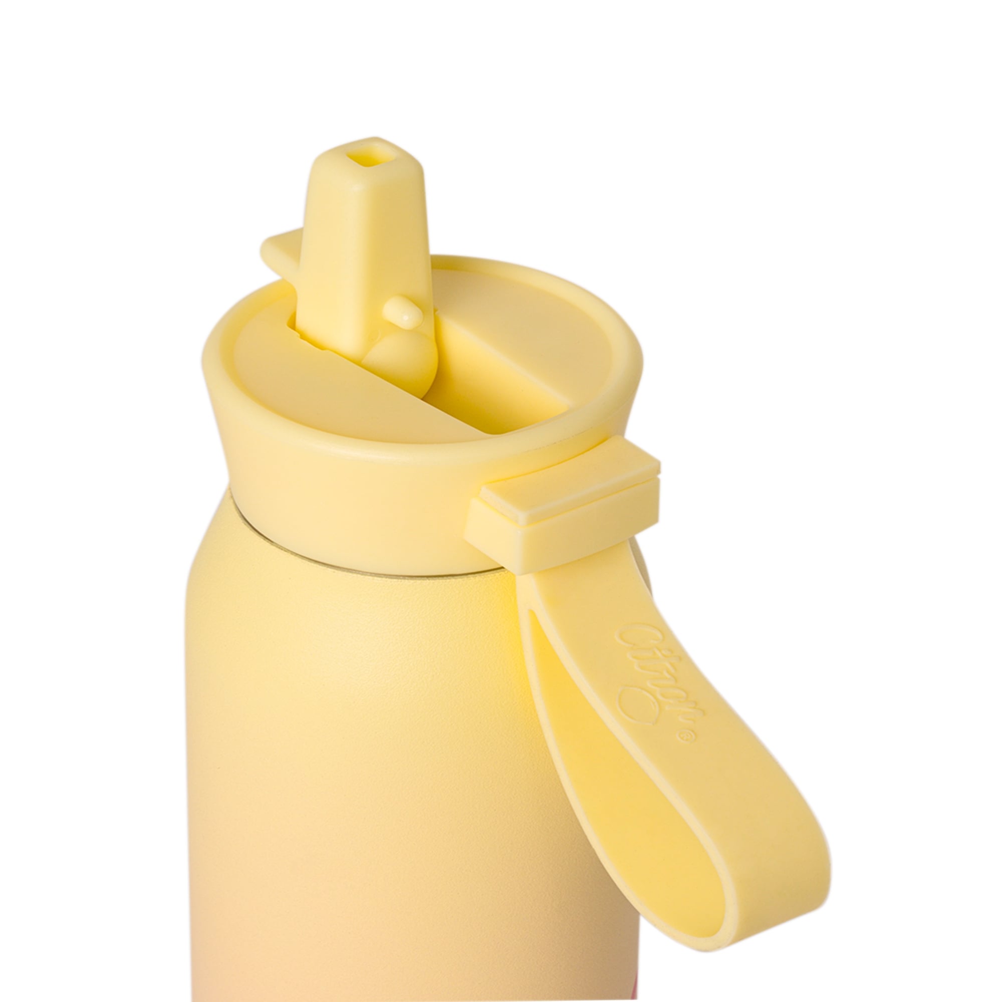 Citron Butelka Termiczna ze Stali Nierdzewnej 350ml - Glow Up Pink Yellow