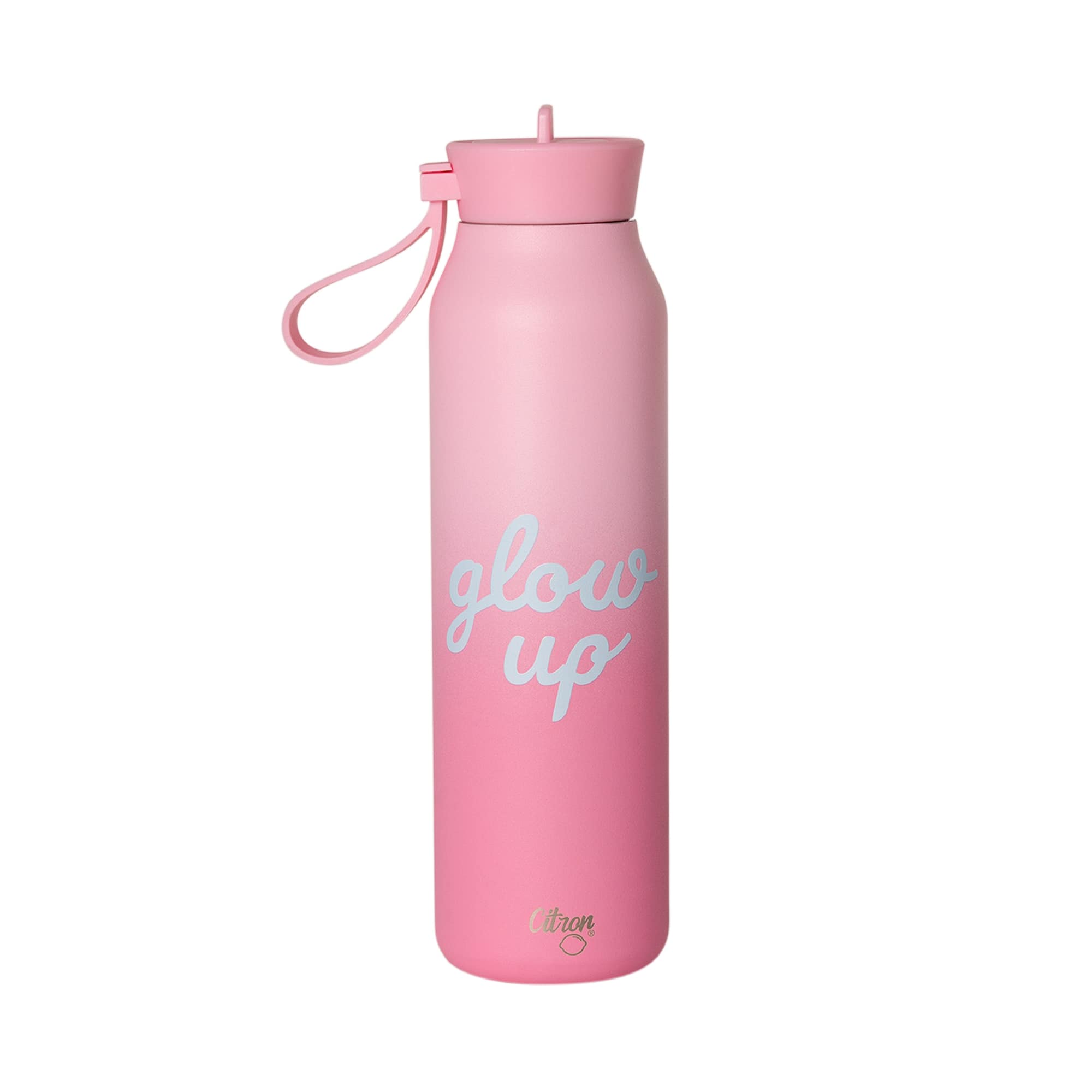 Citron Butelka Termiczna ze Stali Nierdzewnej 500ml - Glow Up Pink
