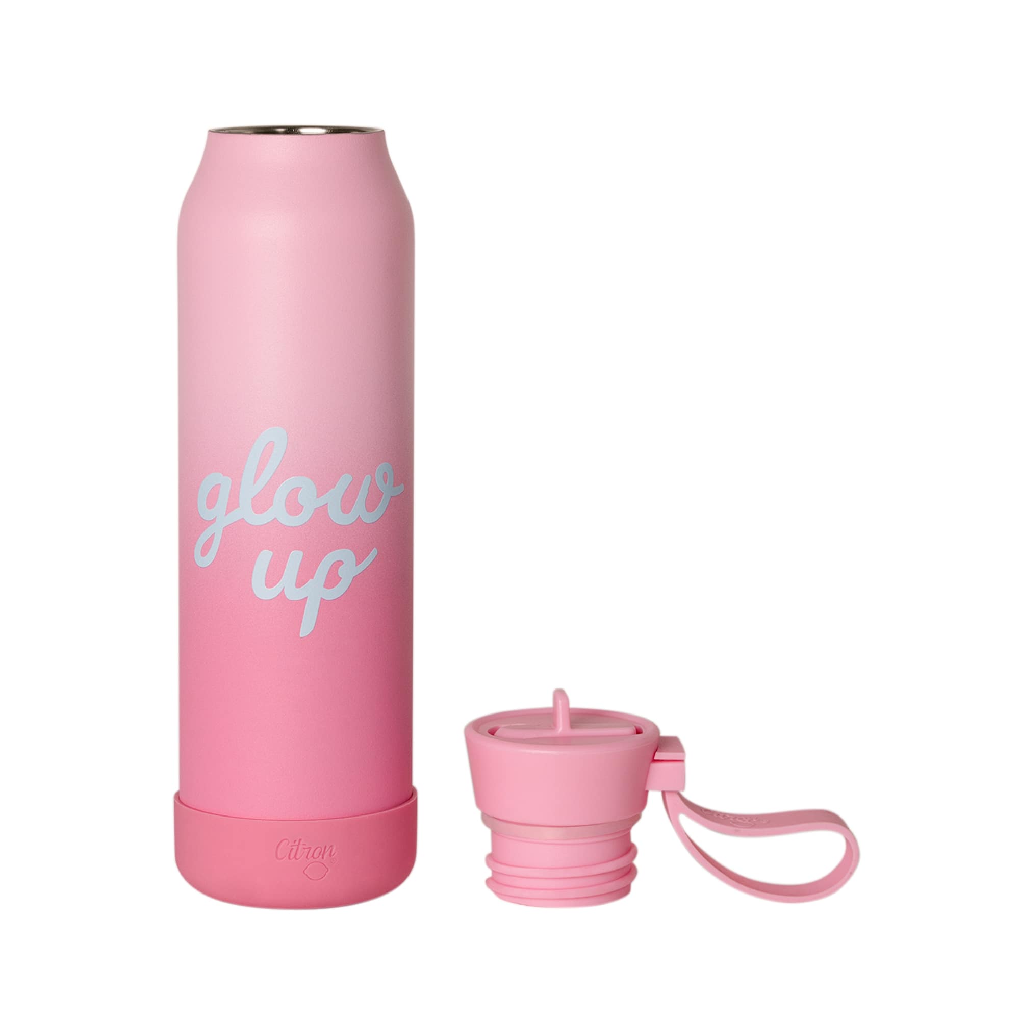 Citron Butelka Termiczna ze Stali Nierdzewnej 500ml - Glow Up Pink