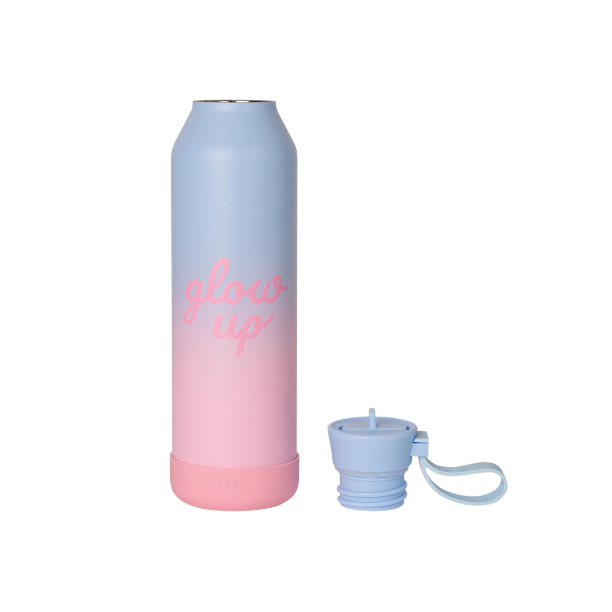 Citron Butelka Termiczna ze Stali Nierdzewnej 750ml - Glow Up Blue Pink