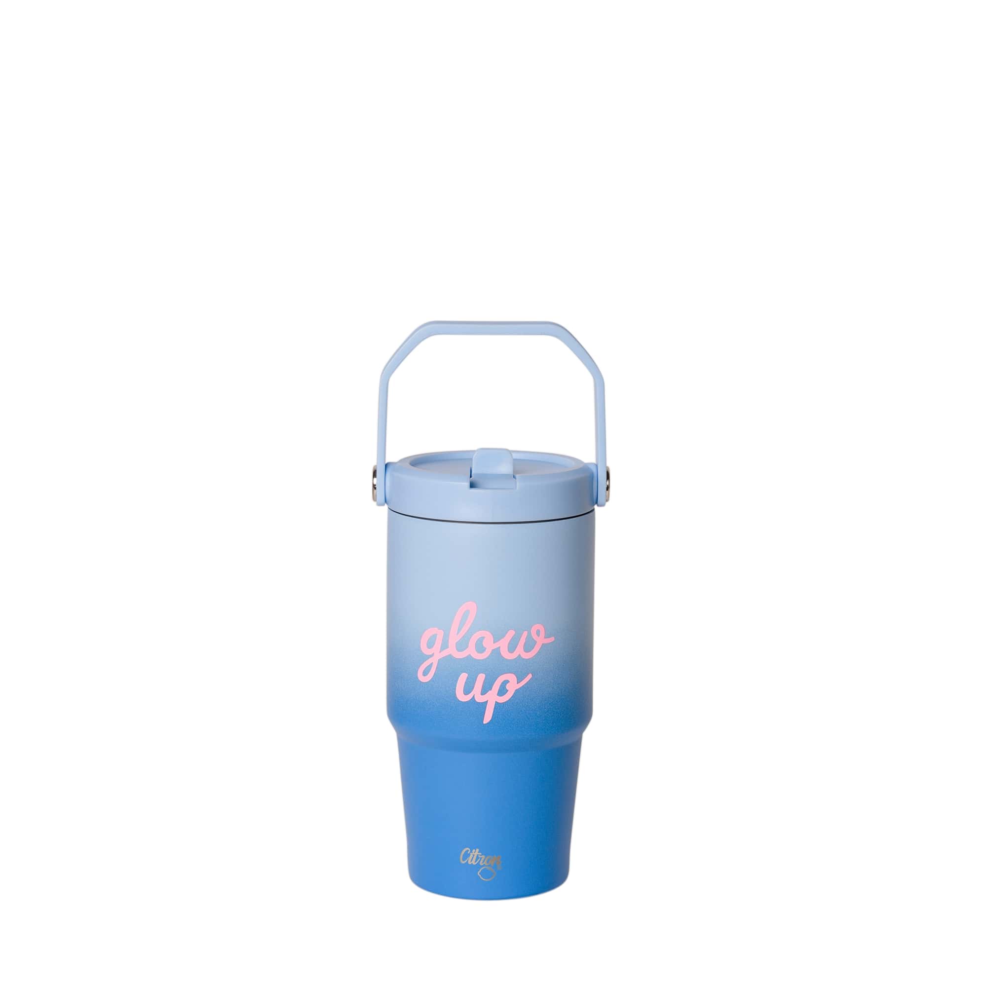 Citron Tumbler 600ml - Glow Up Blue