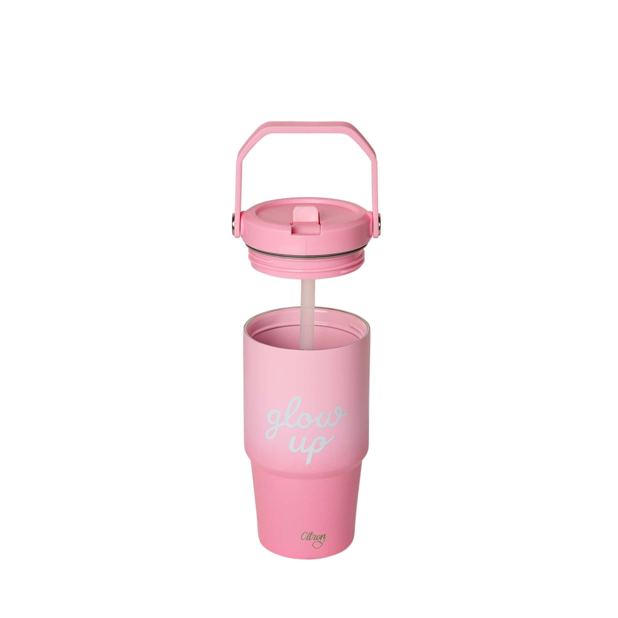 Citron Tumbler 600ml - Glow Up Pink