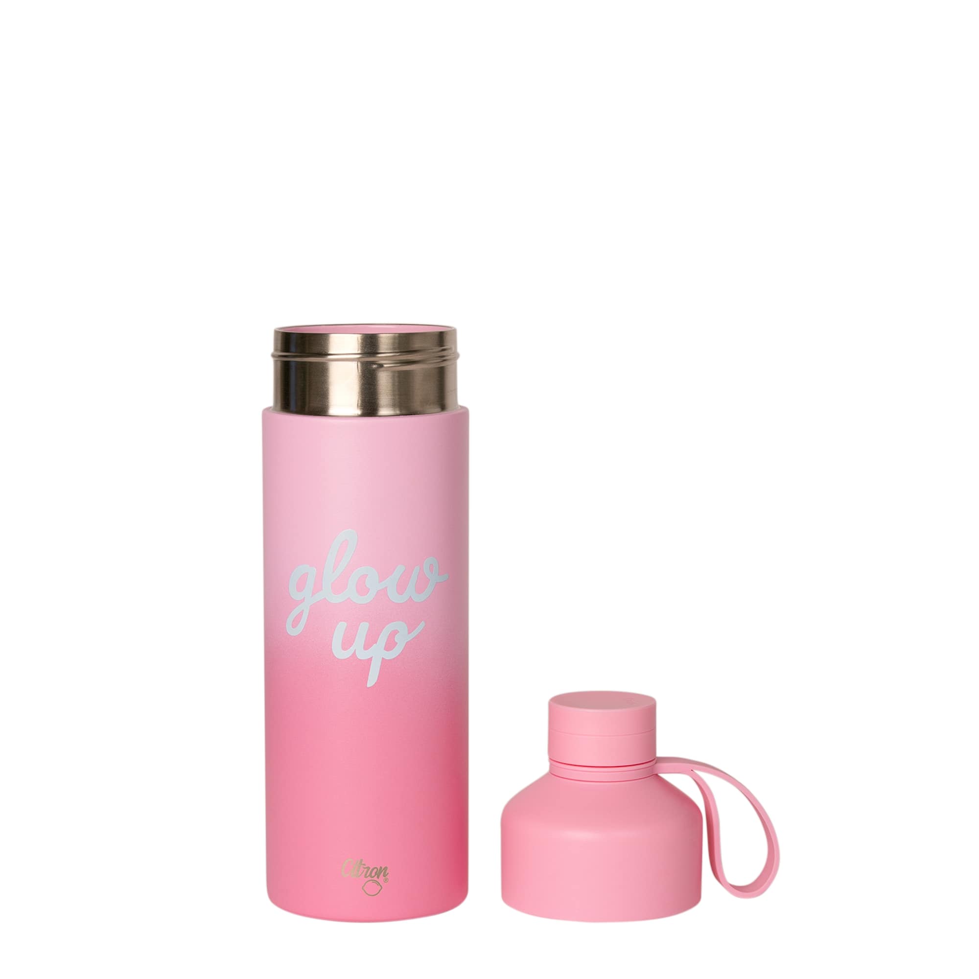 Citron Butelka Termiczna Duo Sip 750ml - Glow Up Pink