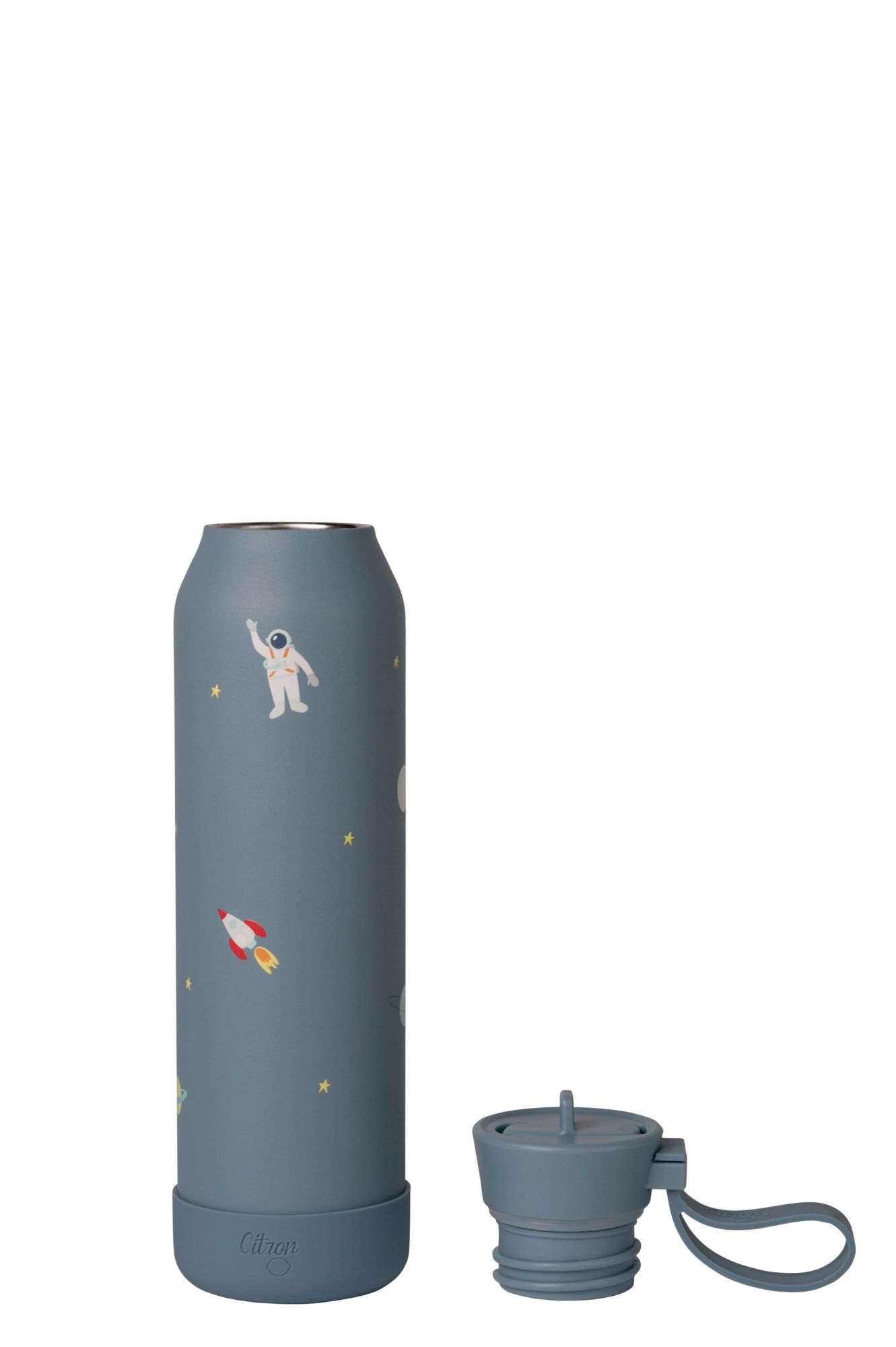 Citron Butelka Termiczna ze Stali Nierdzewnej 350ml - Spaceship Dusty Blue